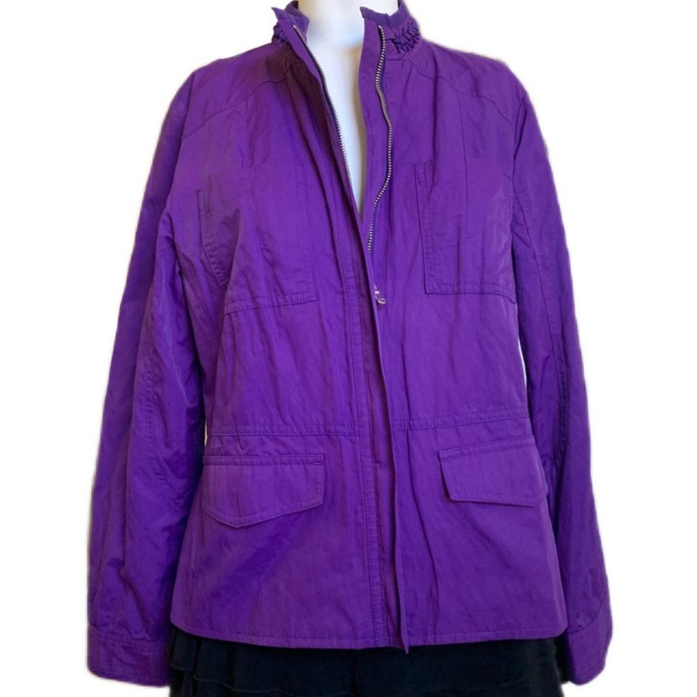 Chico’s Patsy Practically Perfect Full Zip Lined … - image 3